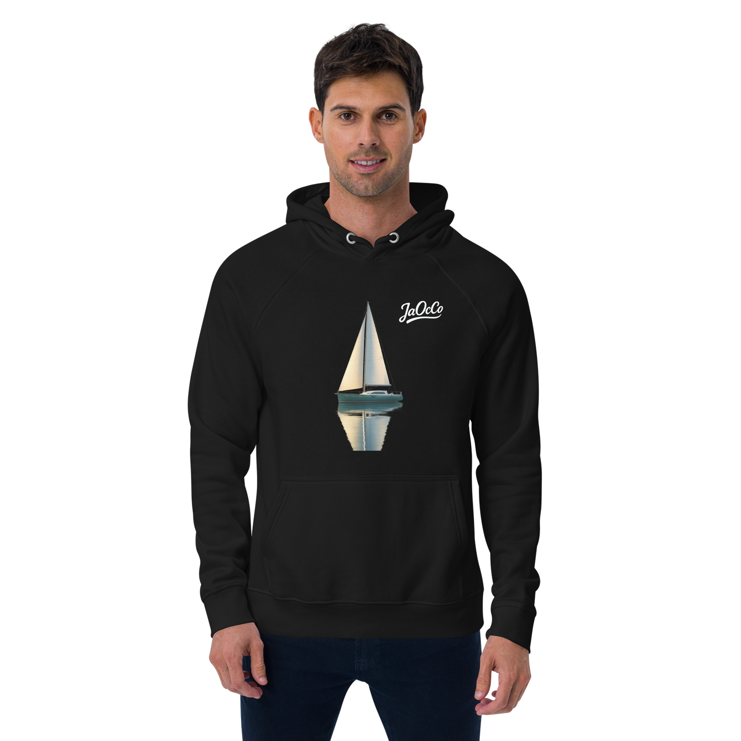 Sweat à capuche Premium Bio Unisexe – Esprit Océan