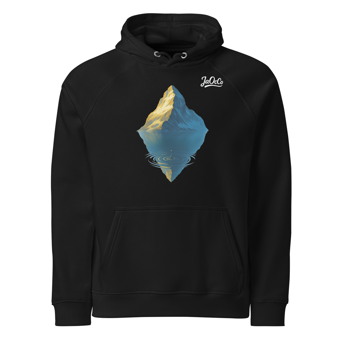 Sweat à capuche Premium Bio Unisexe – Esprit Montagne