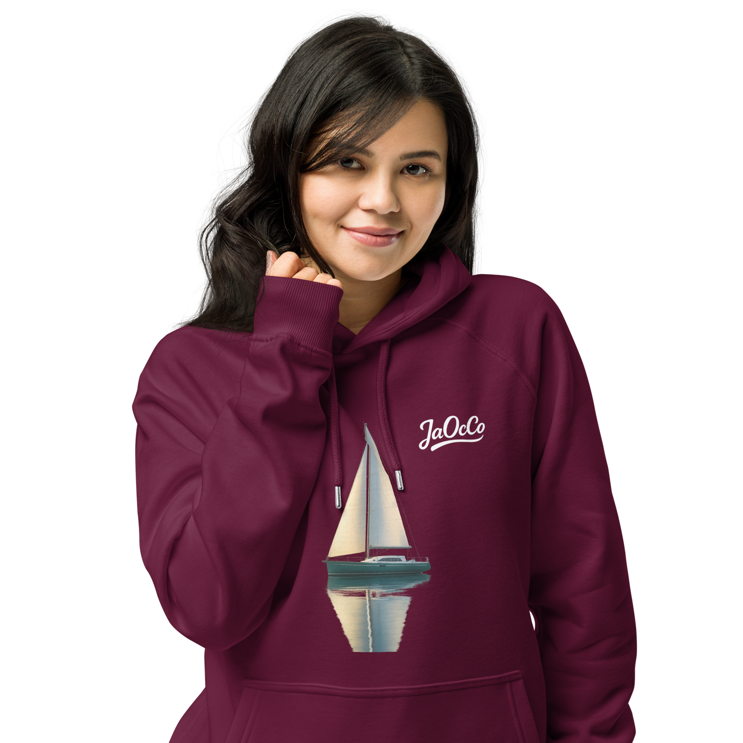 Sweat à capuche Premium Bio Unisexe – Esprit Océan