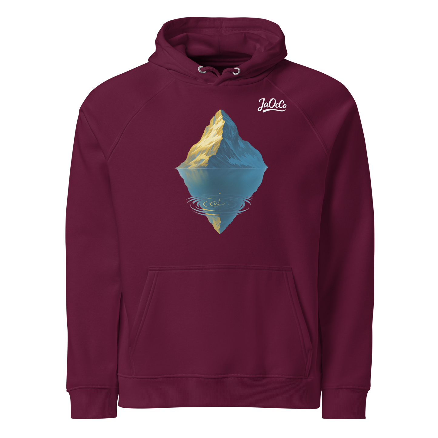Sweat à capuche Premium Bio Unisexe – Esprit Montagne