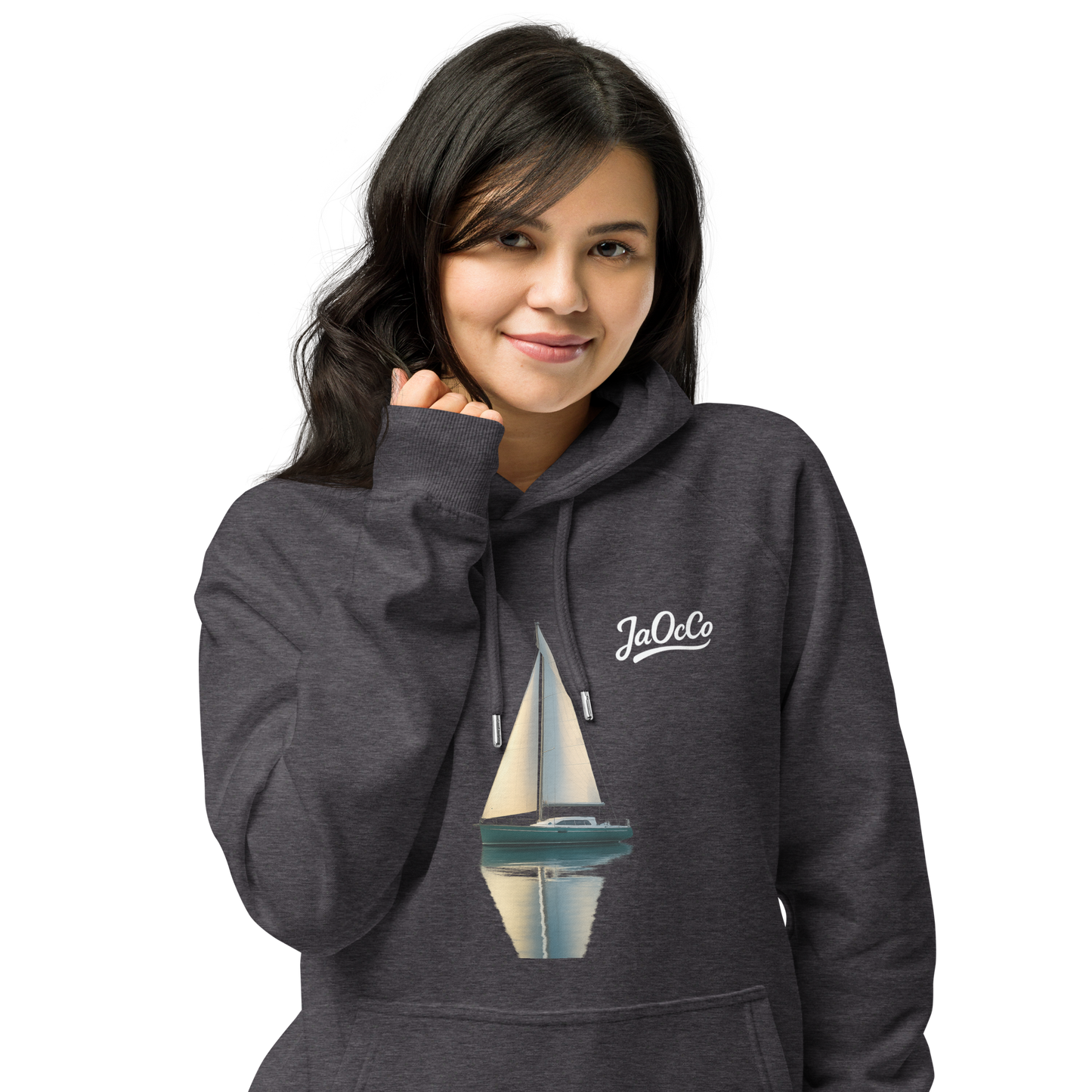 Sweat à capuche Premium Bio Unisexe – Esprit Océan