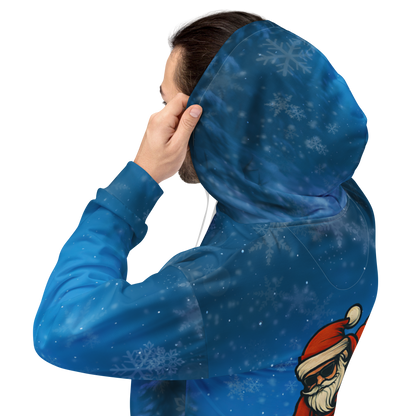 Santa Gang – Streetwear-Hoodie mit Allover-Print