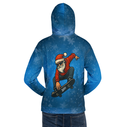 Santa Gang – Streetwear-Hoodie mit Allover-Print