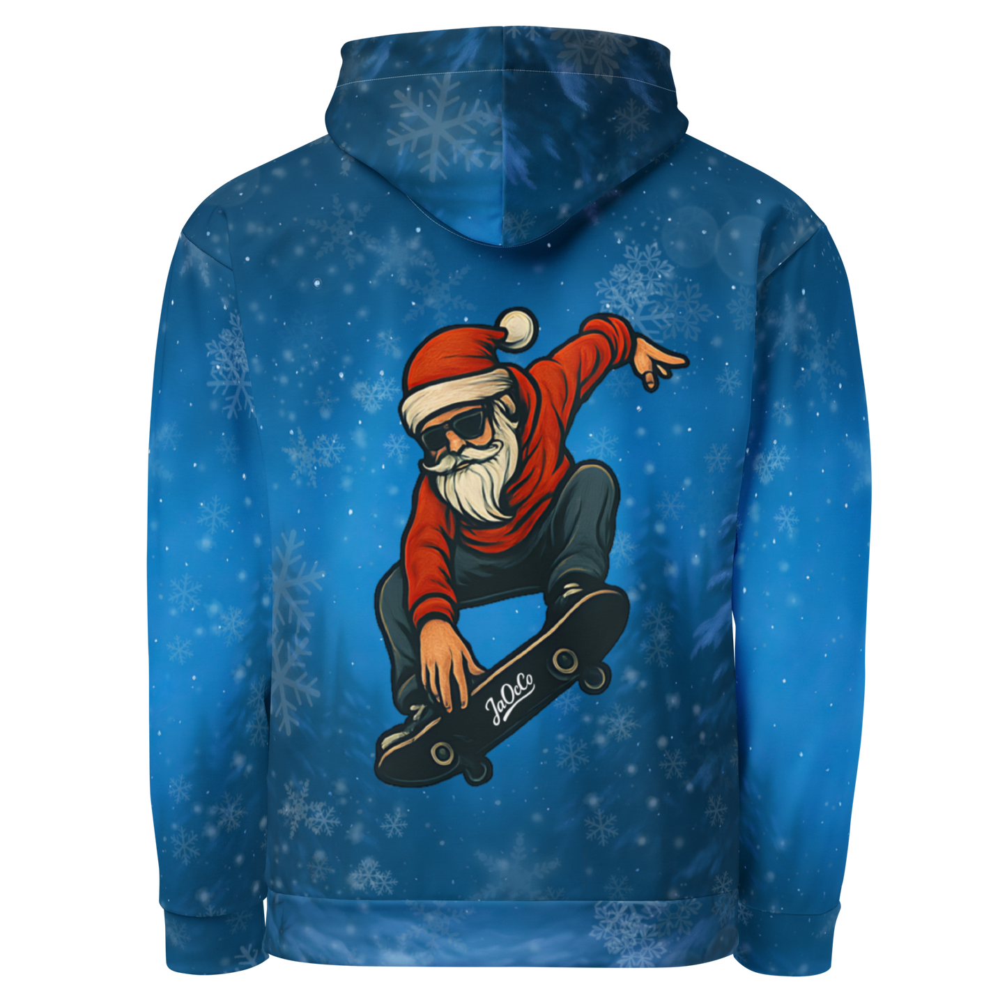Santa Gang – Streetwear-Hoodie mit Allover-Print