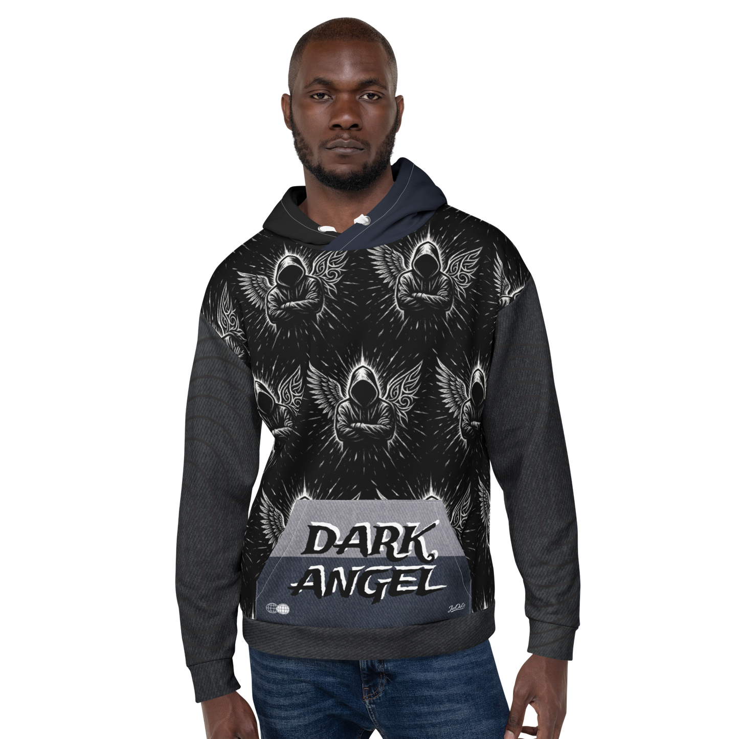 Dark Angel – Hoodie Streetwear All-Over