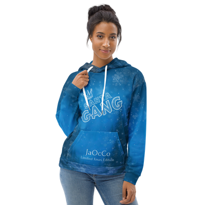 Santa Gang – Streetwear-Hoodie mit Allover-Print