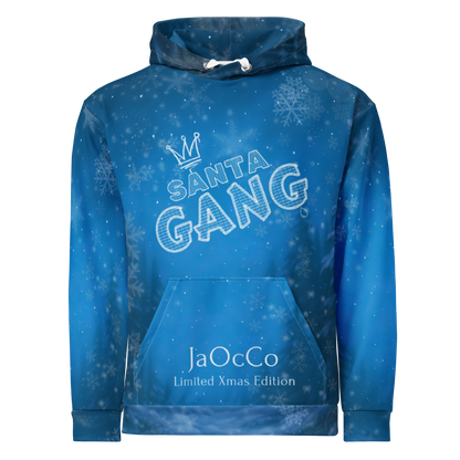 Santa Gang – Streetwear-Hoodie mit Allover-Print