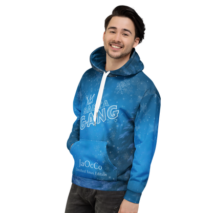 Santa Gang – Streetwear-Hoodie mit Allover-Print