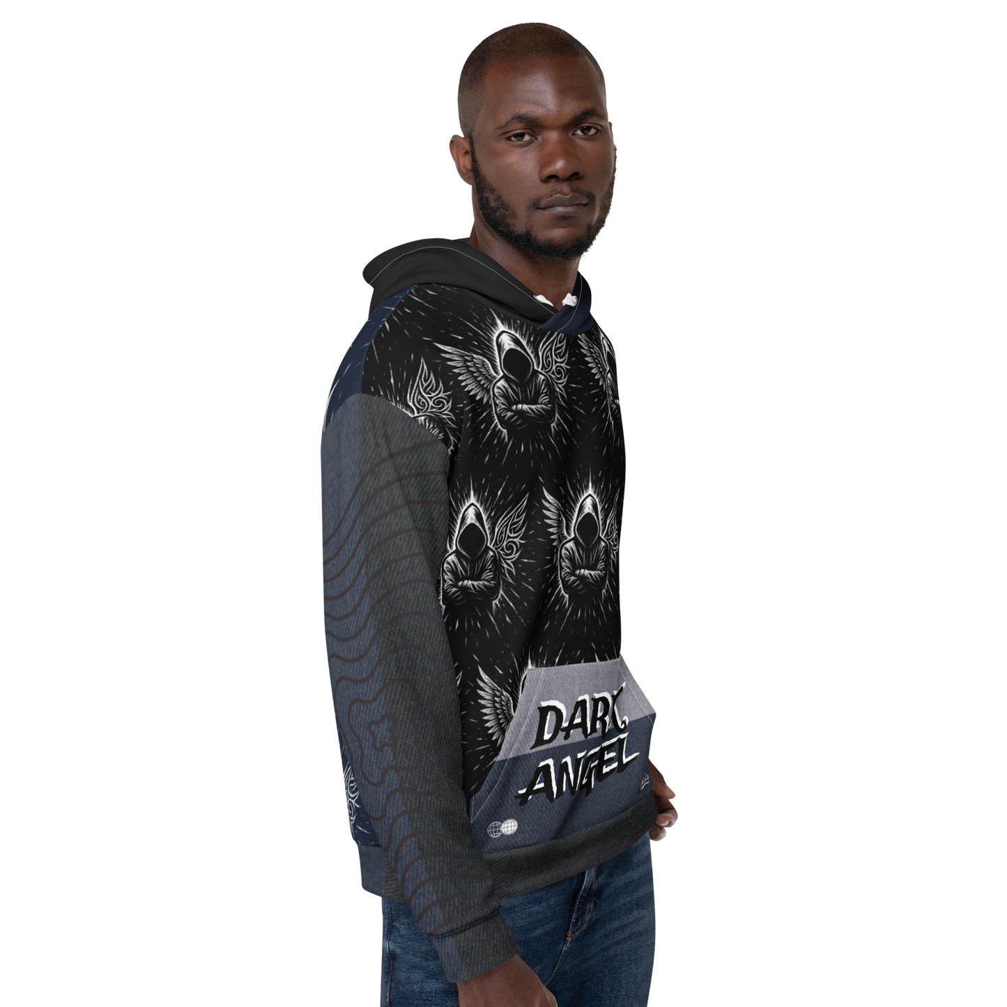 Dark Angel – Hoodie Streetwear All-Over