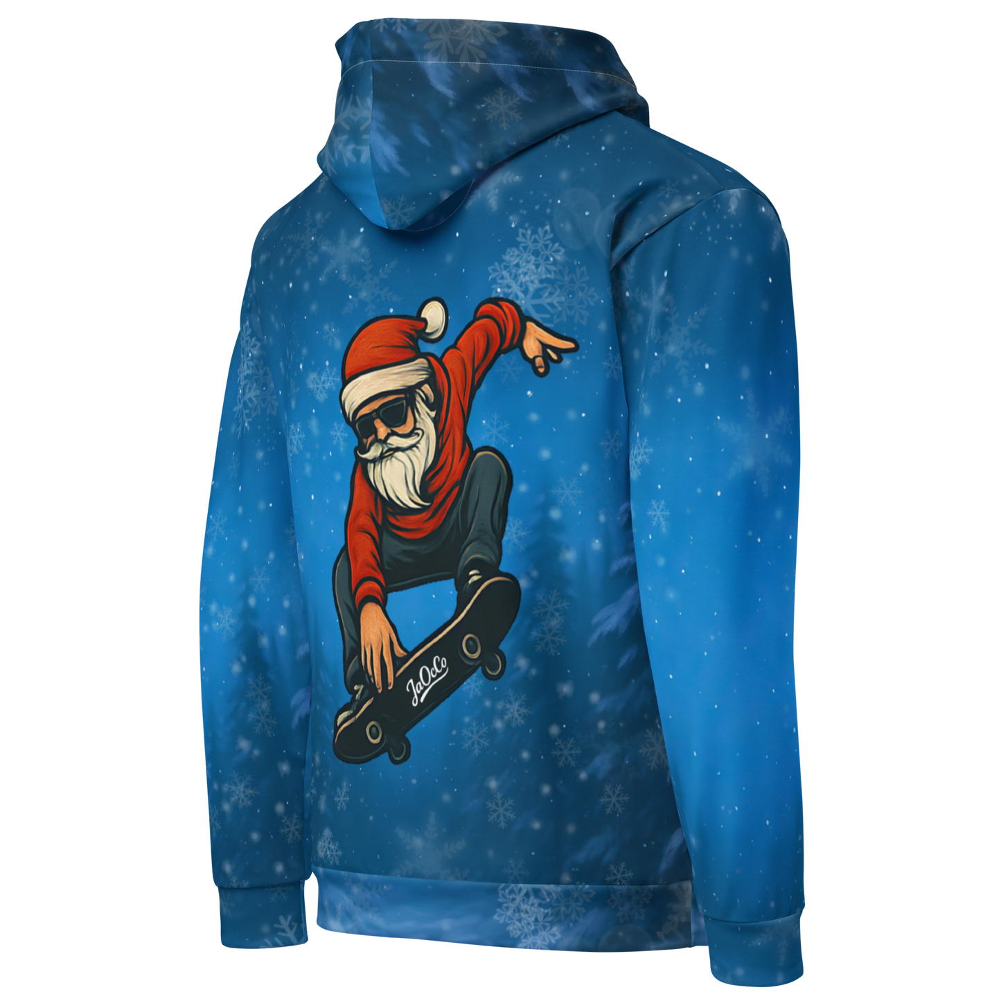 Santa Gang – Streetwear-Hoodie mit Allover-Print