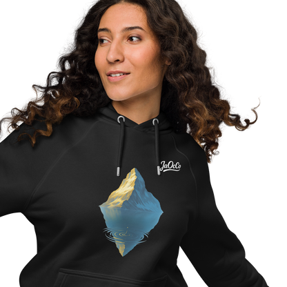 Sweat à capuche Premium Bio Unisexe – Esprit Montagne
