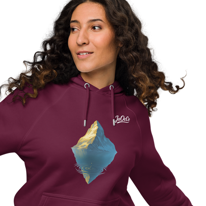 Sweat à capuche Premium Bio Unisexe – Esprit Montagne