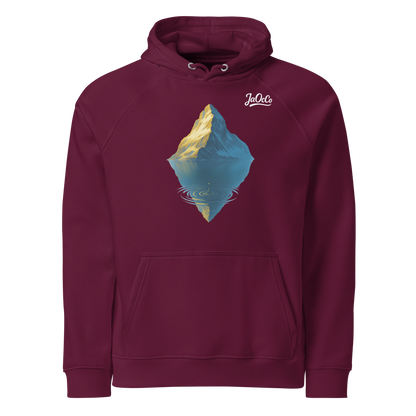 Sweat à capuche Premium Bio Unisexe – Esprit Montagne