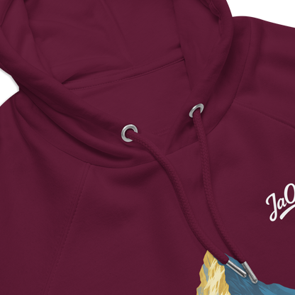 Sweat à capuche Premium Bio Unisexe – Esprit Montagne