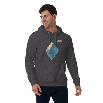 Sweat à capuche Premium Bio Unisexe – Esprit Montagne