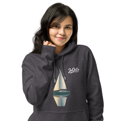 Sweat à capuche Premium Bio Unisexe – Esprit Océan