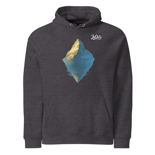 Sweat à capuche Premium Bio Unisexe – Esprit Montagne