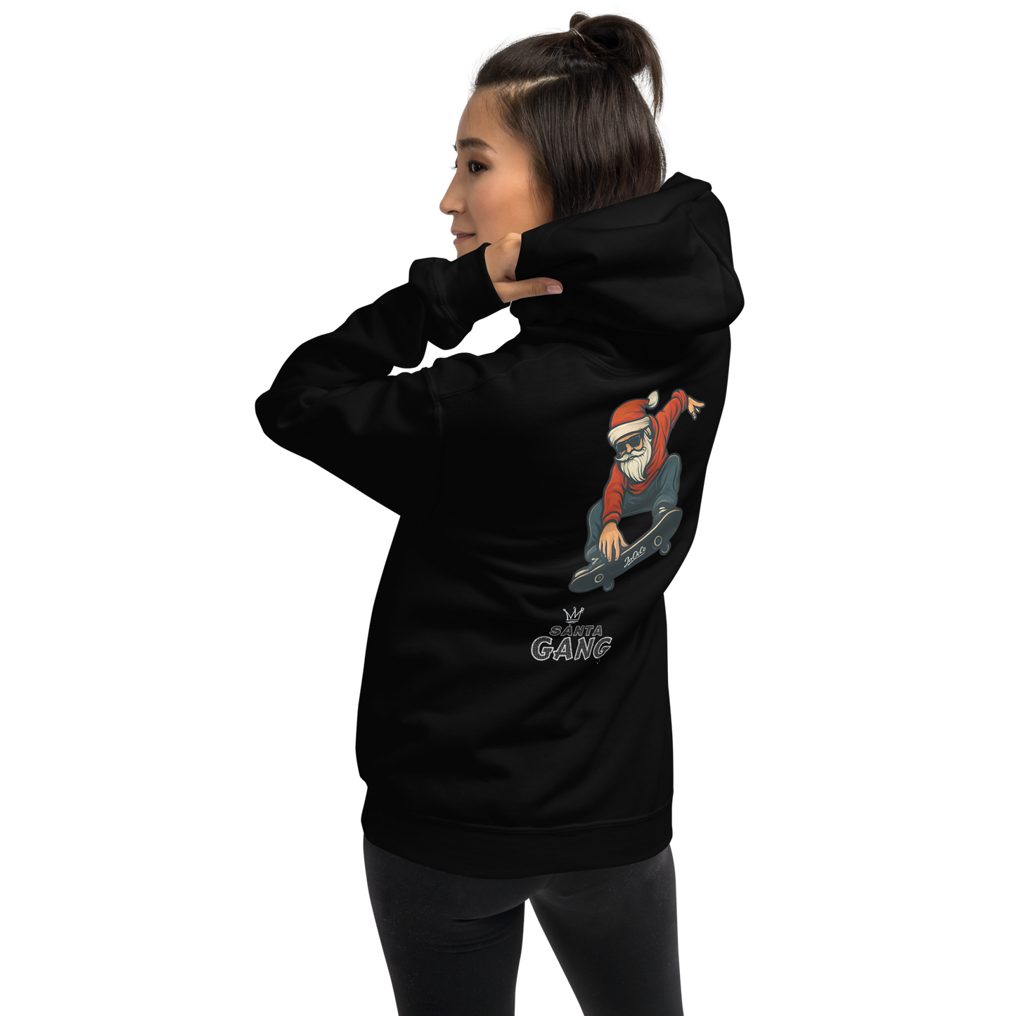 Streetwear Unisex Hoodie – Santa Gang