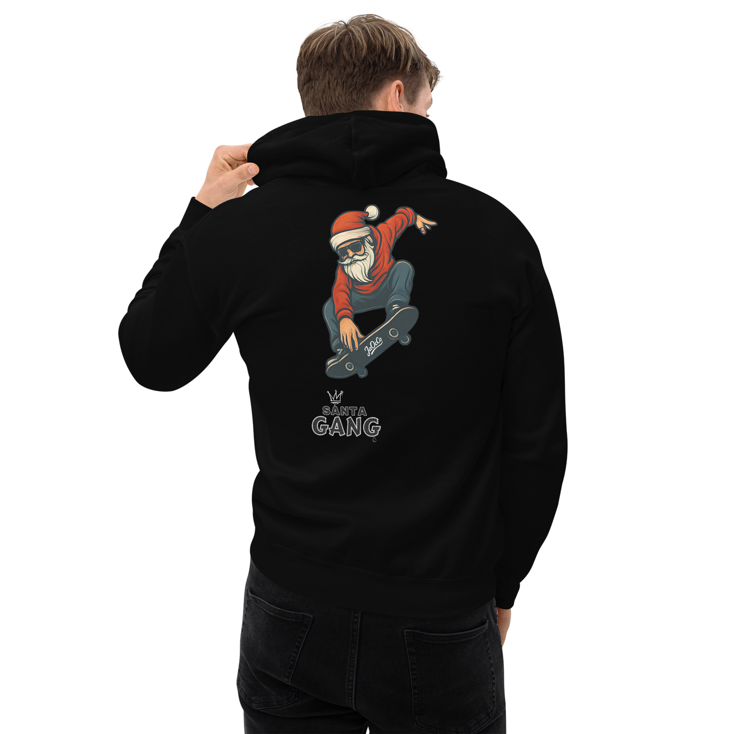 Streetwear Unisex Hoodie – Santa Gang