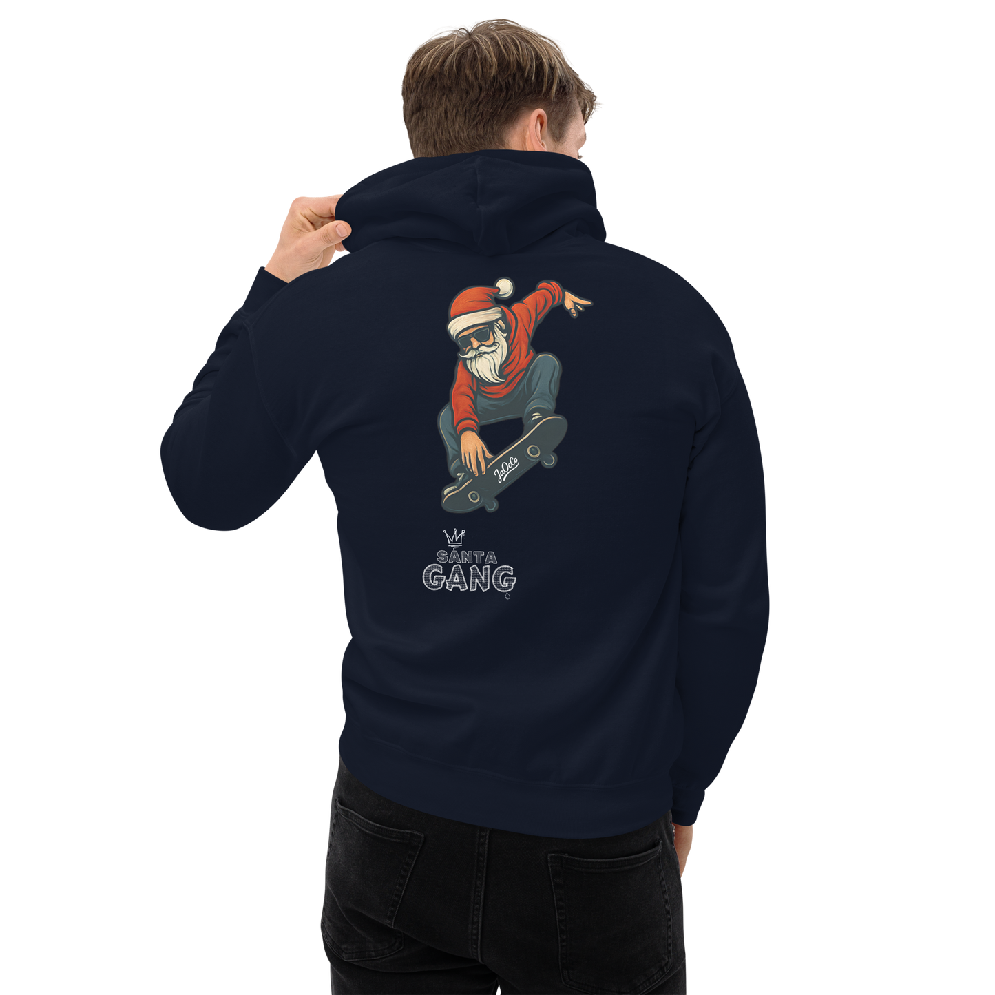 Streetwear Unisex Hoodie – Santa Gang