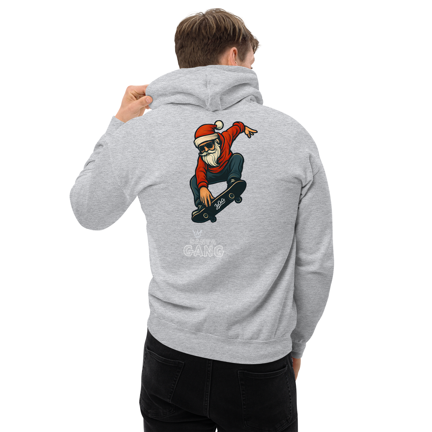 Streetwear Unisex Hoodie – Santa Gang