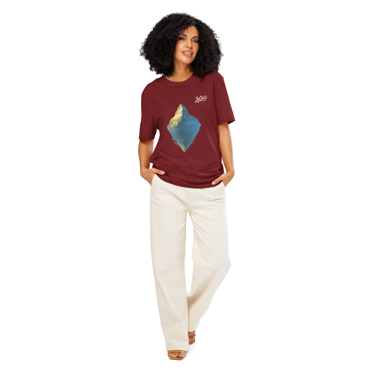 Premium Organic Unisex T-Shirt – Mountain Spirit 