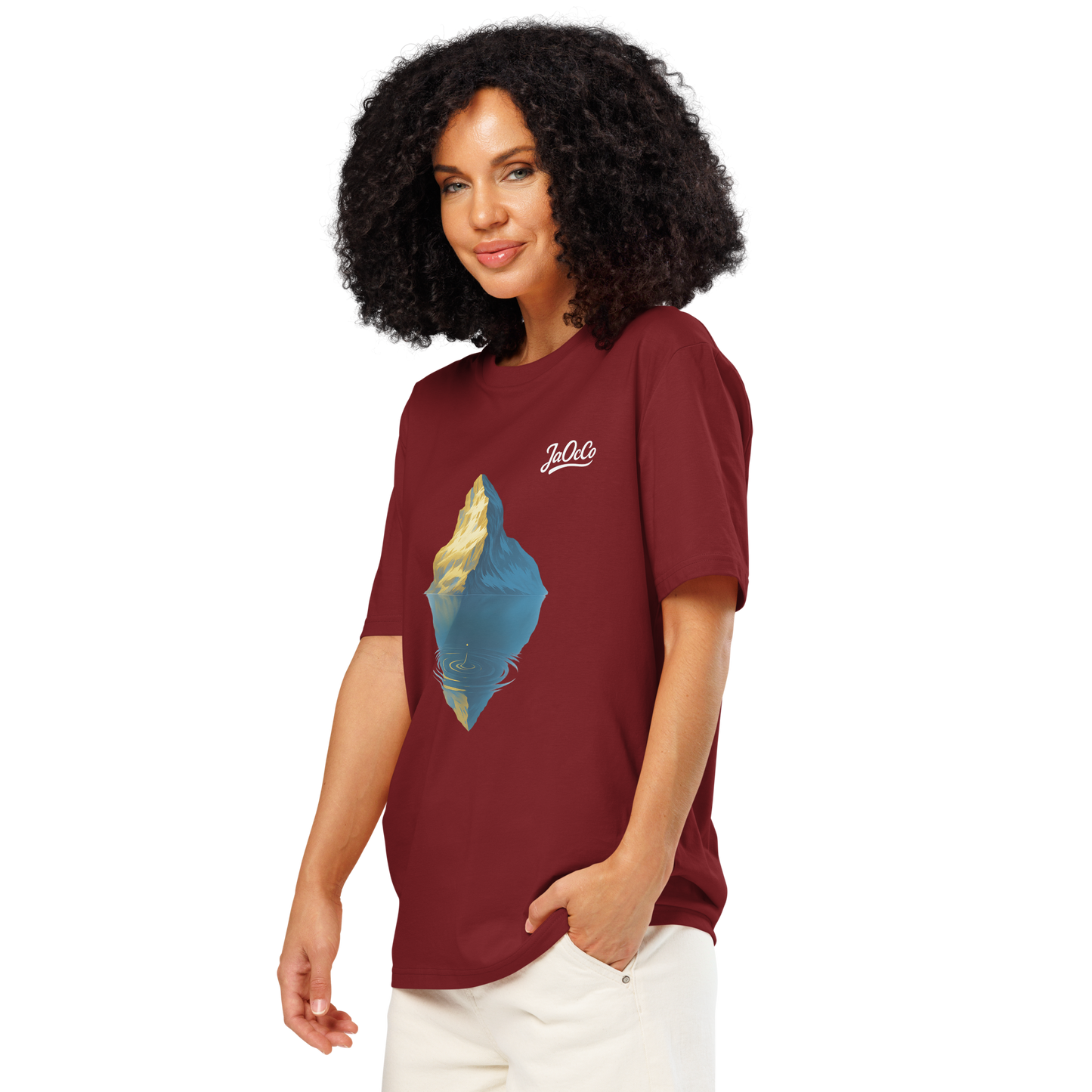 Premium Organic Unisex T-Shirt – Mountain Spirit 