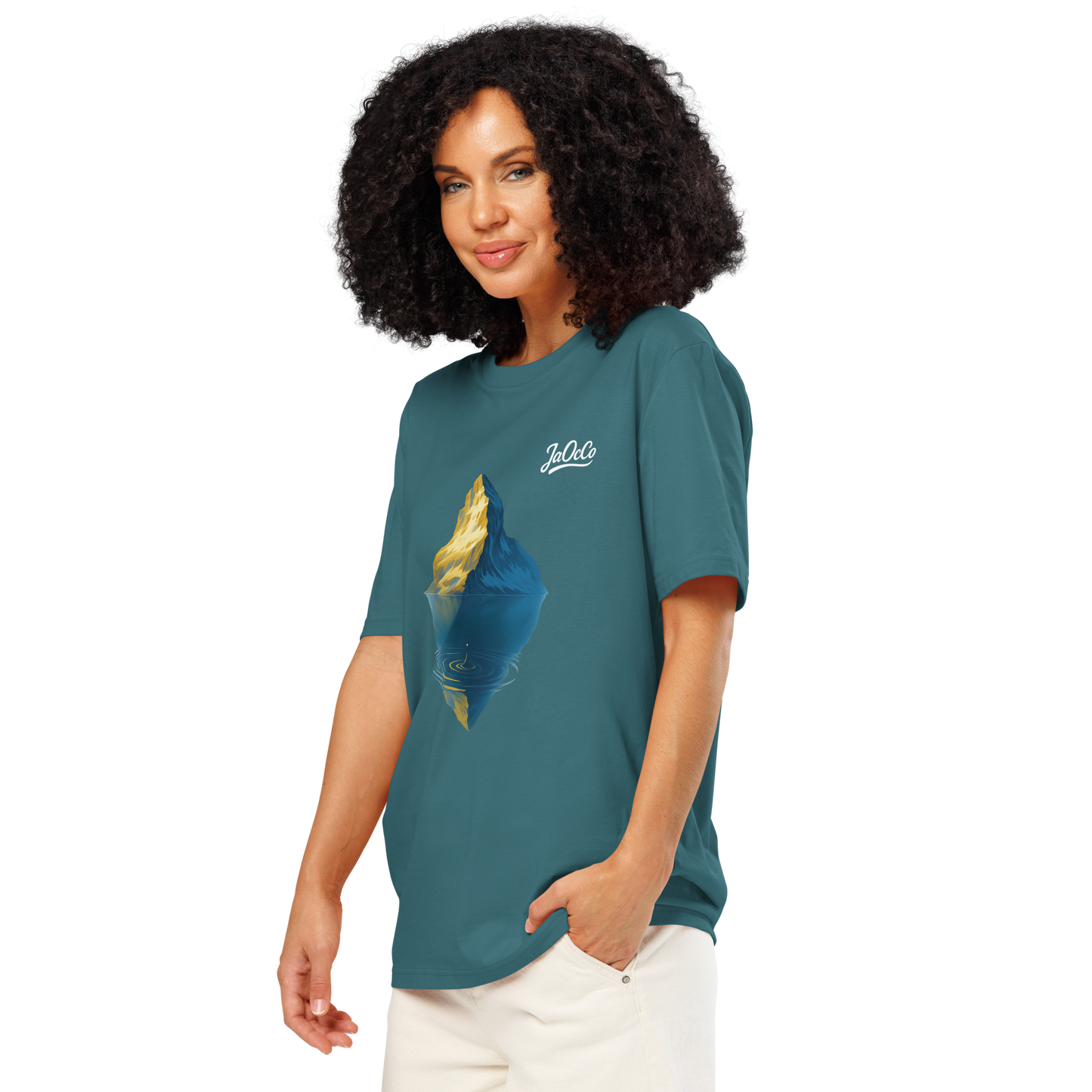 Premium Organic Unisex T-Shirt – Mountain Spirit 